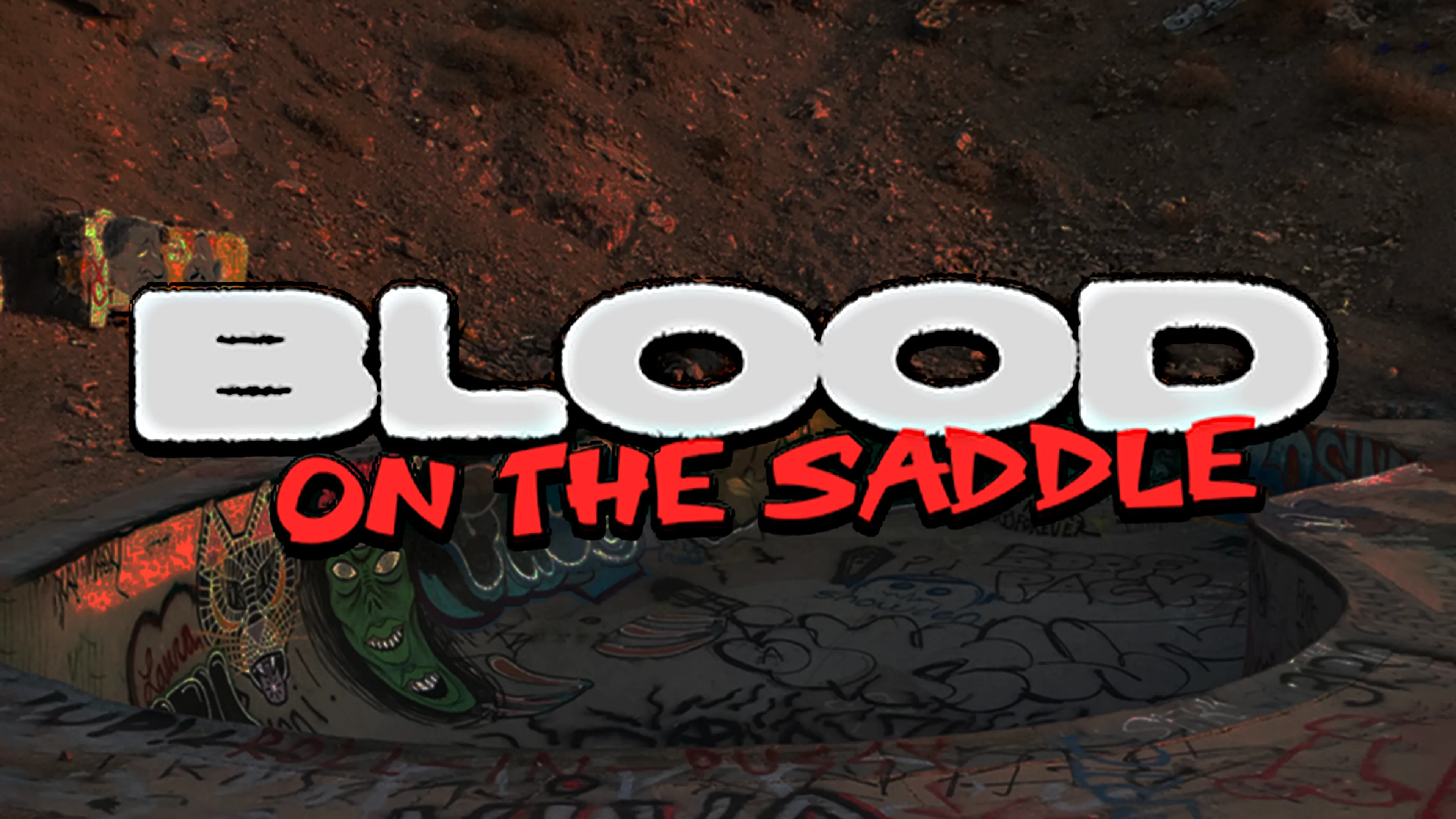 Blood On The Saddle poster